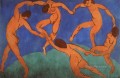 Danza II fauvismo abstracto Henri Matisse